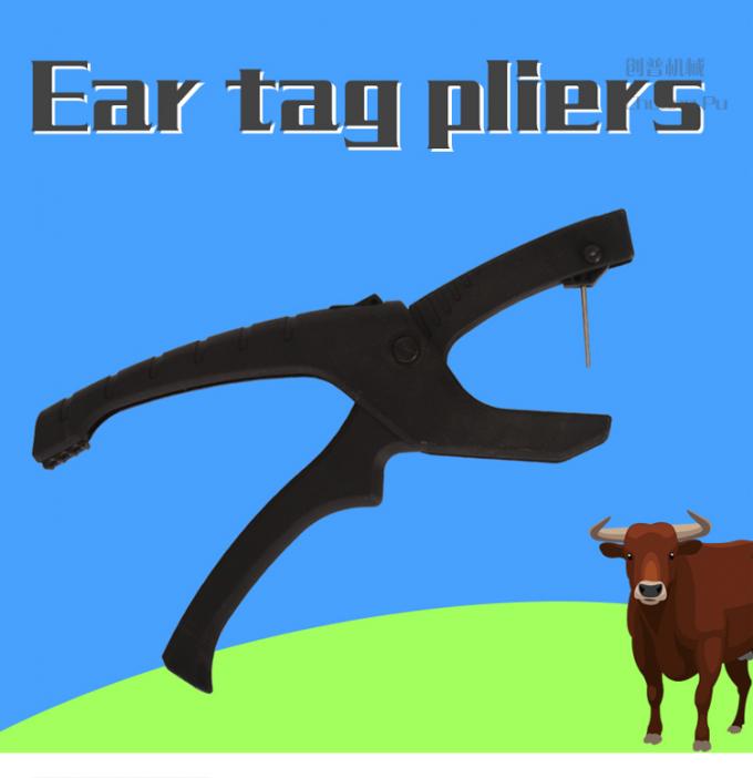 ISO Ear Tag Pliers For Cattle , Cow Ear Tag Applicator With Stainless