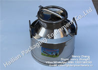 15 Liter Double Walled Stainless Steel Milk Bucket High Strength For Beverage / Beer