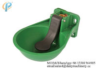 Auto Plastic Green Cow Drinking Bowl For Dairy Farm Feeding / Cattle Water Drinking