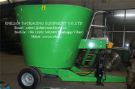 Electronic Cattle Vertical Feed Mixer 27 CBM Capacity Trailing Type
