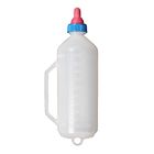 Small Pe 1L Calf Feeding Bottle White Color 0.1KG Weight Light Fast