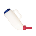 Small Pe 4l Calf Feeding Bottle White Color Natural Rubber Food Grade