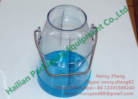 Clear Milk Bucket Milking Machine Parts For Dairy Cow Farms Milker Bucket Replacement