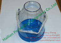 Transparent Clear Bucket Milking Machine Parts Large Container For Milk Collecting