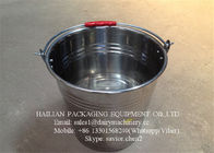 Stainless Steel Water Bucket , Milk Pail With 16 Liters Capacity