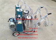 Automatic Milking Piston Cow Mobile Milking Machine For Two Cows Milking