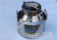15 Liter Double Walled Stainless Steel Milk Bucket High Strength For Beverage / Beer