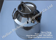 Durable 10 Liter Stainless Steel Milk Bucket with Lockable Lid , Keep Warm