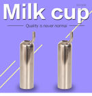 Dairy Teat Cup Stainless Steel Milk Shells , Teat Cup Shells For Cow Milking