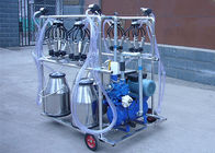 4 Stainless Steel Buckets Dairy Milking Machine For Goats / Sheep