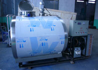 Custom Sanitary Milk Cooling Tank For Dairy Line / Tanks System , 10000L