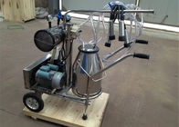 Portable Electric Single Mobile Milking Machine With 50Kpa Vacuum Degree