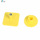 Custom Yellow 46*58mm Cow Ear Tag Tpu Material One Piece For Cattle