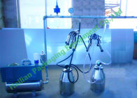 550L Vacuum Pump Portable Bucket Milking Machine for Cow with 380 Voltage - 60Hz