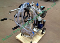 Hand Operated Mobile Milking Machine Household Cows Milking