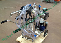 Hand Operated Mobile Milking Machine Household Cows Milking