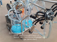 Plastic Buckets Milking Machine With Measuring Calibration , Mobile Milking Machine