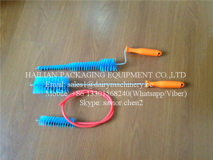 Milking Machine Spares Cleaning Brush For Cow Farm Use With Orange Color