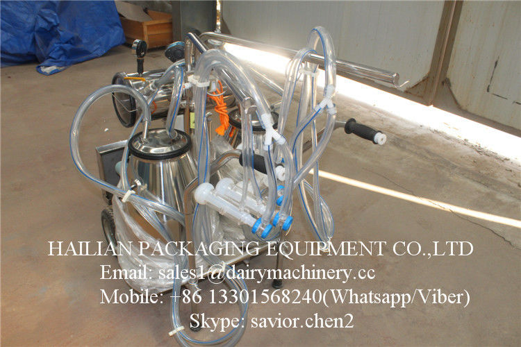 Portable Machine For Milking Goat With Silcone Liner , Goat Milking Machine for Sale