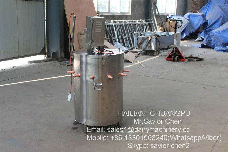 Automatic Mixing Milk Feeding Machine For Calf 10 Red Nipples