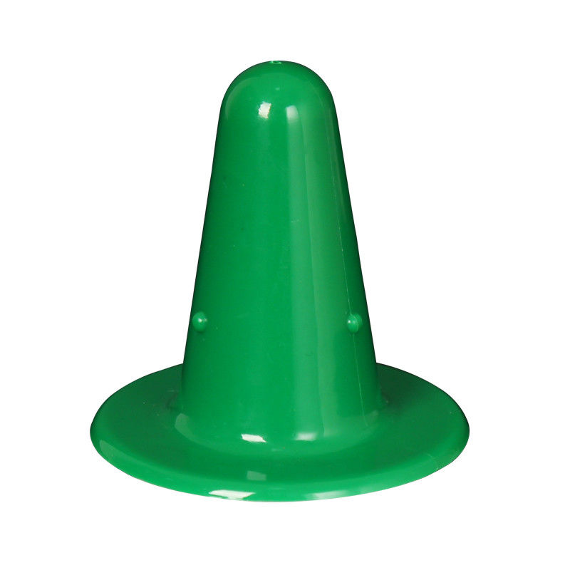 Rubber Fake Nipple , Plastic Inflation Stop Milking Plug With Green Color