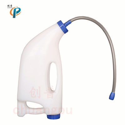 4000ml Calf Drench Bottle With SS Pipe , Oral Calf Feeder With Smooth Speedy
